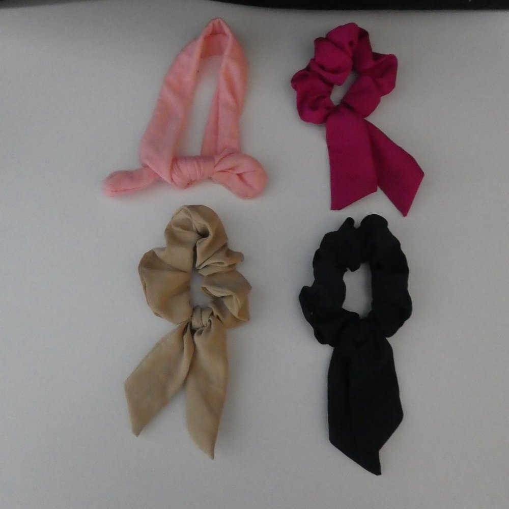 SET OF 8 | Assorted Scrunchie Collection - Picture 3 of 3